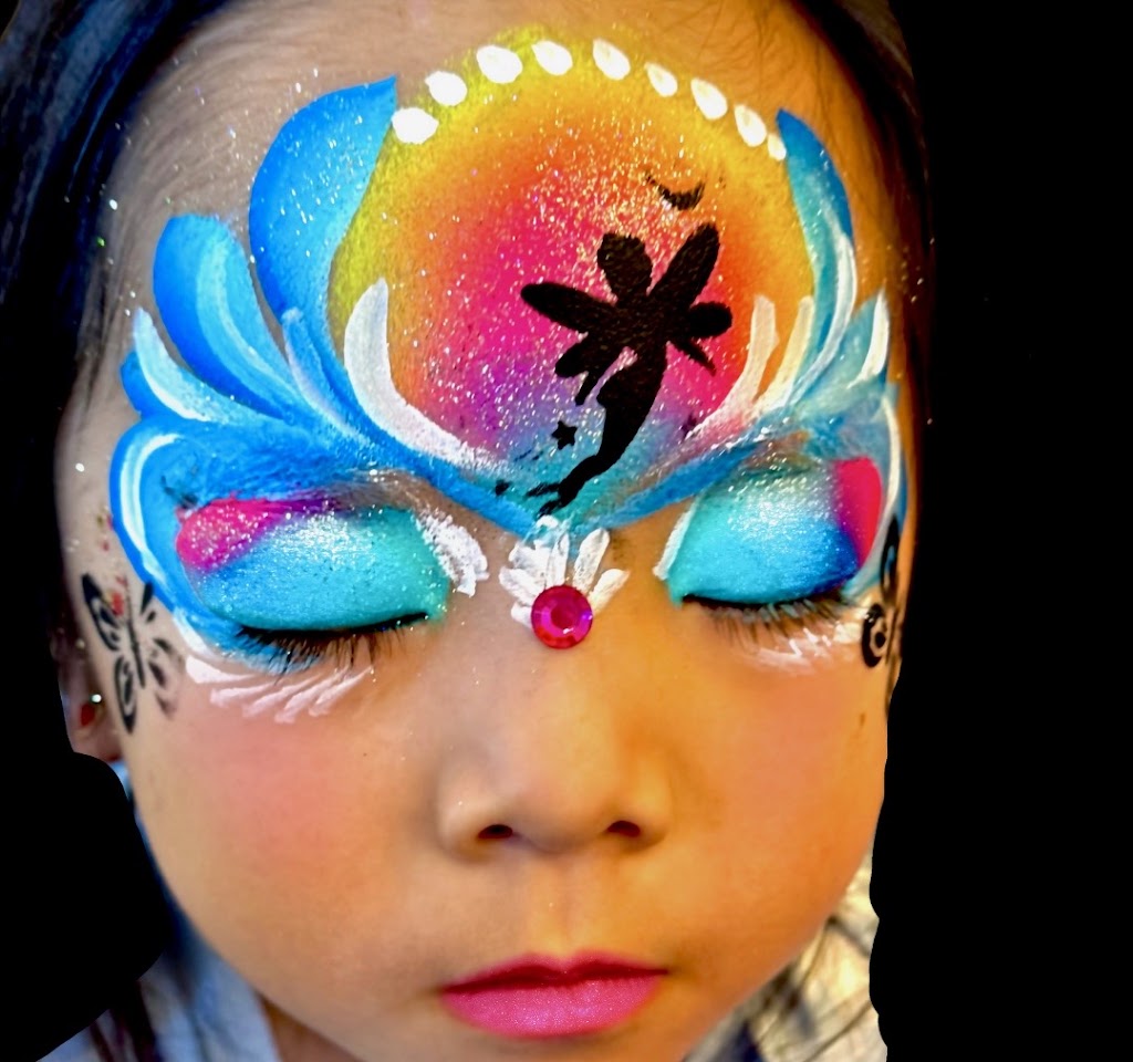 Facepainter in Sag Harbor, New York