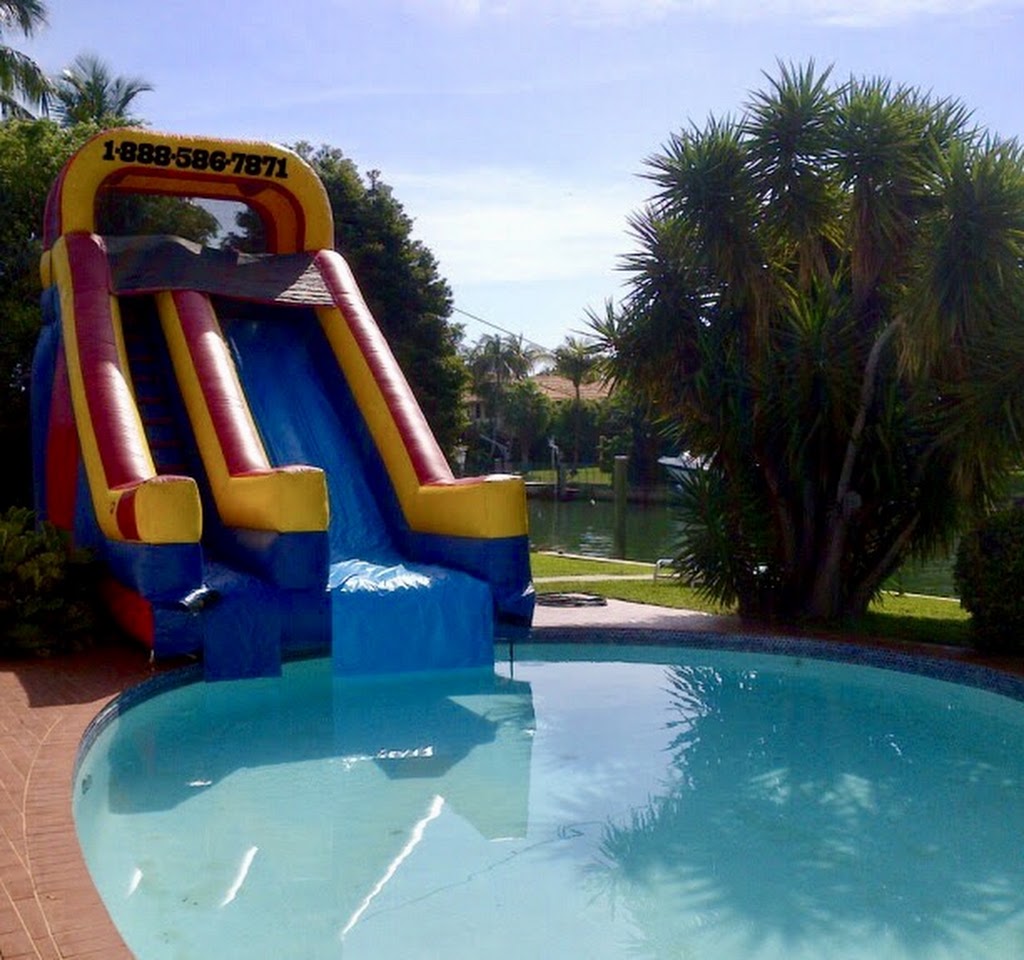 water slide rental in key biscayne