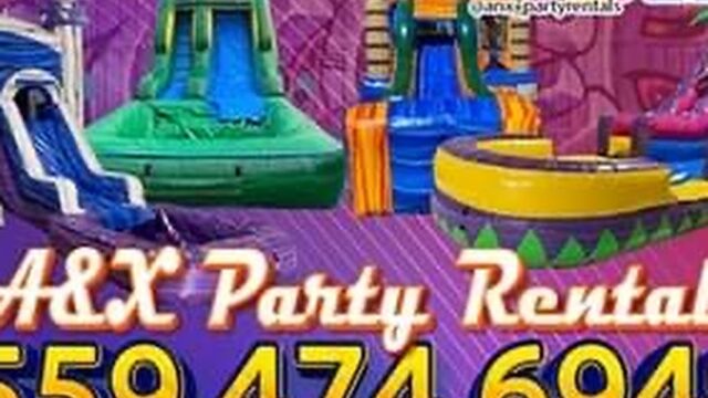 Single Location 2 Kids Party Rentals in Madera, CA